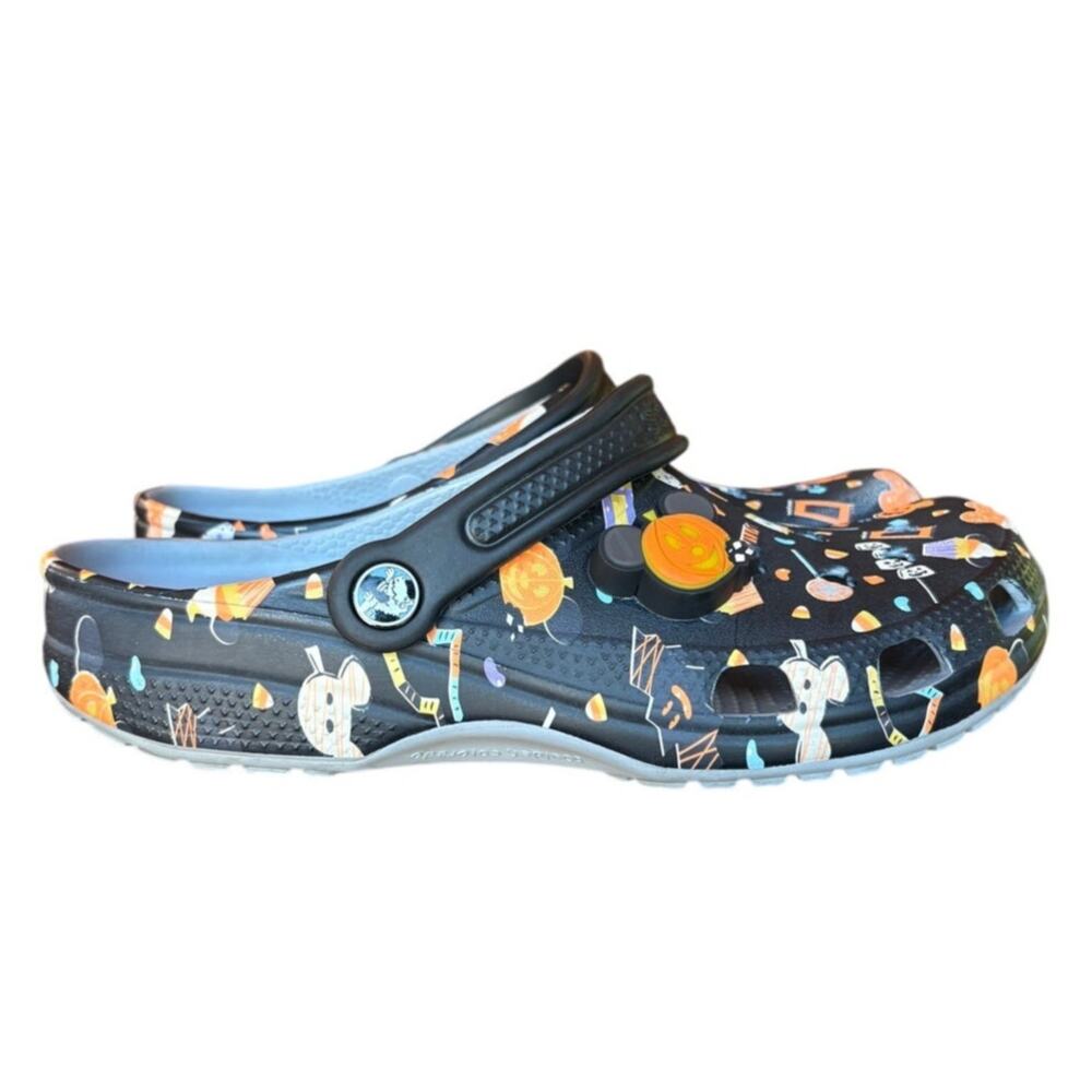Crocs Disney X Halloween Crocs Clogs Cute Cartoon Colorful Micky Mouse W 9 M 7 - Picture 2 of 13